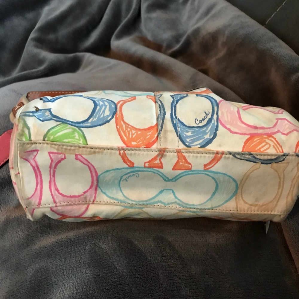Coach Multi Color Baguette - Picture 3 of 3